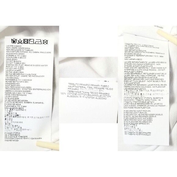 NWT JUST CAVALLI Men's White T Shirt Black Triangle Graphic Sz Large Tee Logo - Picture 9 of 12